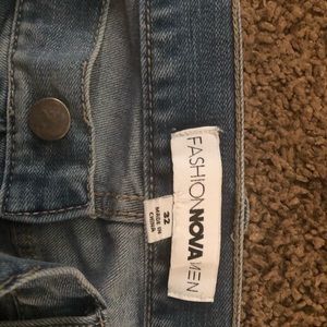 Fashion nova hydraulic skinny jeans